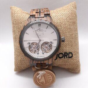 New Jord Men's Meridian Series Watch Self-Winding Automatic